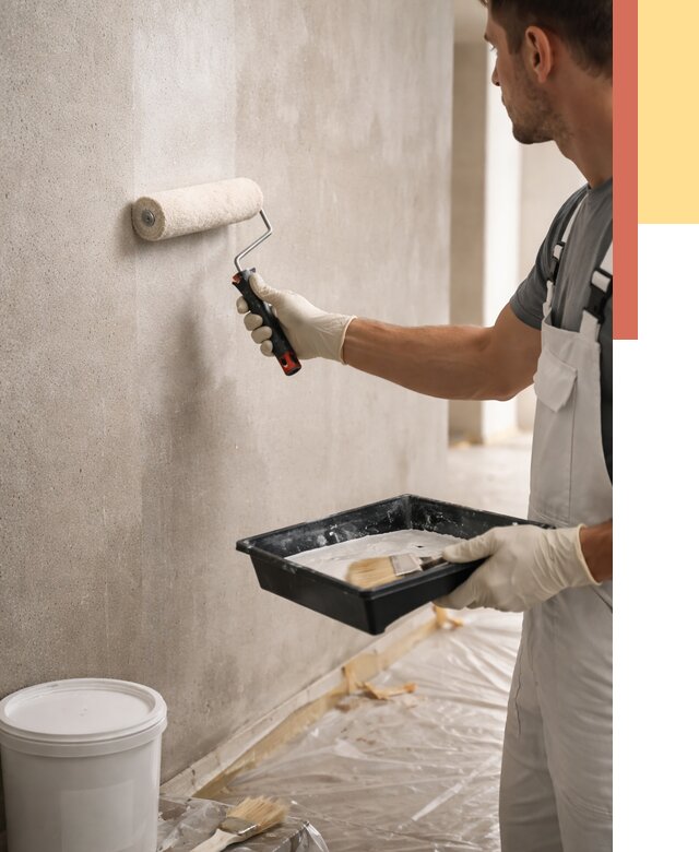 Грунтовка стен в Большом Камне от 2231 руб. м2 — быстро, недорого, с материалом | ОТДЕЛОЧНИК-Бль