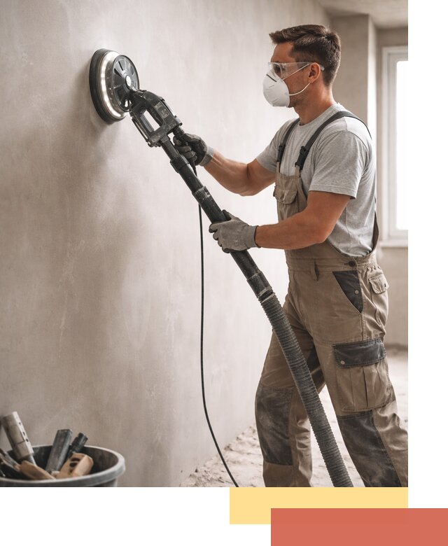 Профессиональная шлифовка стен в Большом Камне быстро и качественно
