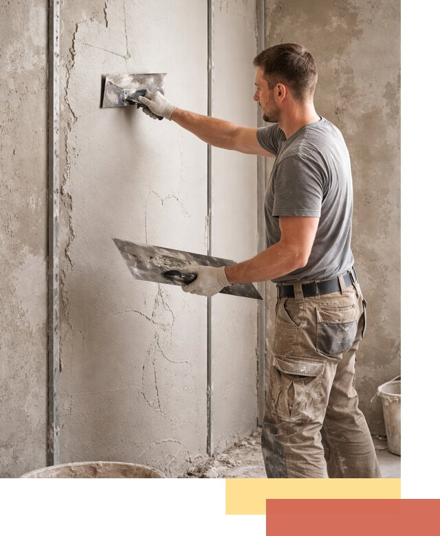 Штукатурка стен гипсовая в Большом Камне — качественный и быстрый монтаж