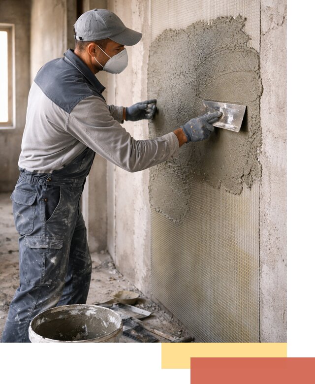 Штукатурка стен по сетке в Большом Камне под ключ качественно и быстро