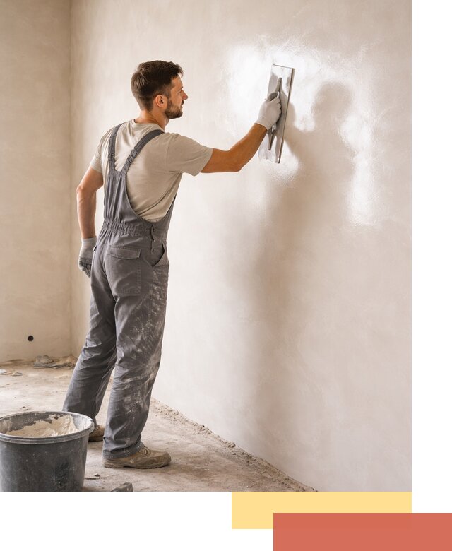 Глянцевание штукатурки стен в Большом Камне профессионально и быстро