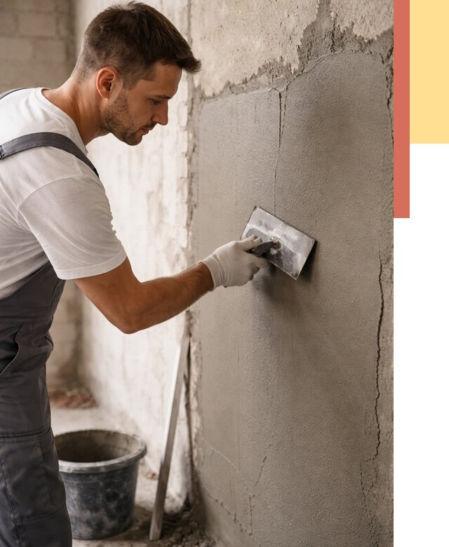 Штукатурка стен под плитку в Большом Камне от 4259 руб./м2 — выравнивание под плитку | ОТДЕЛОЧНИК-Бль