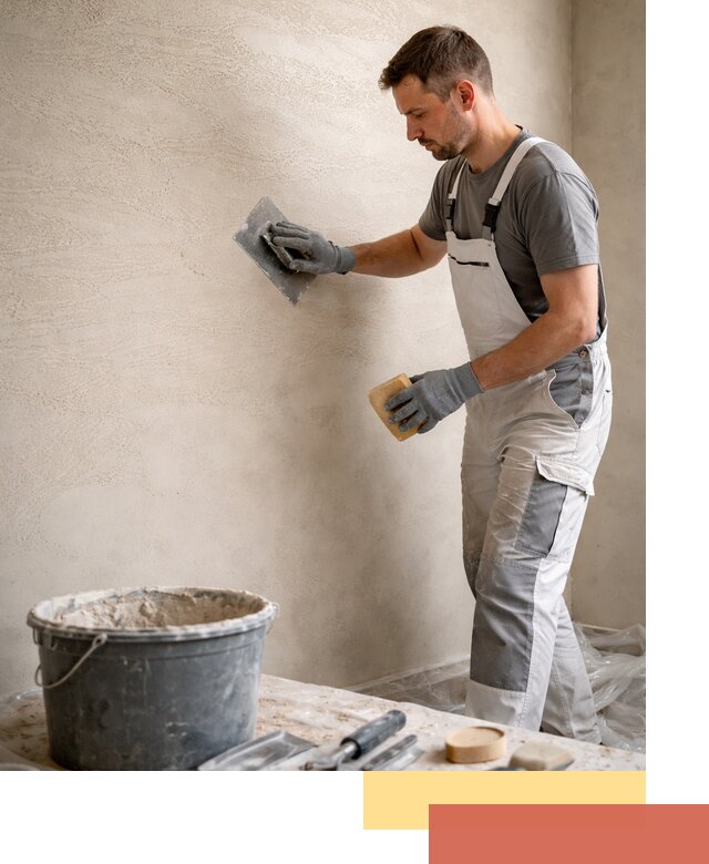 Декоративная штукатурка травертин в Большом Камне для стен и потолков