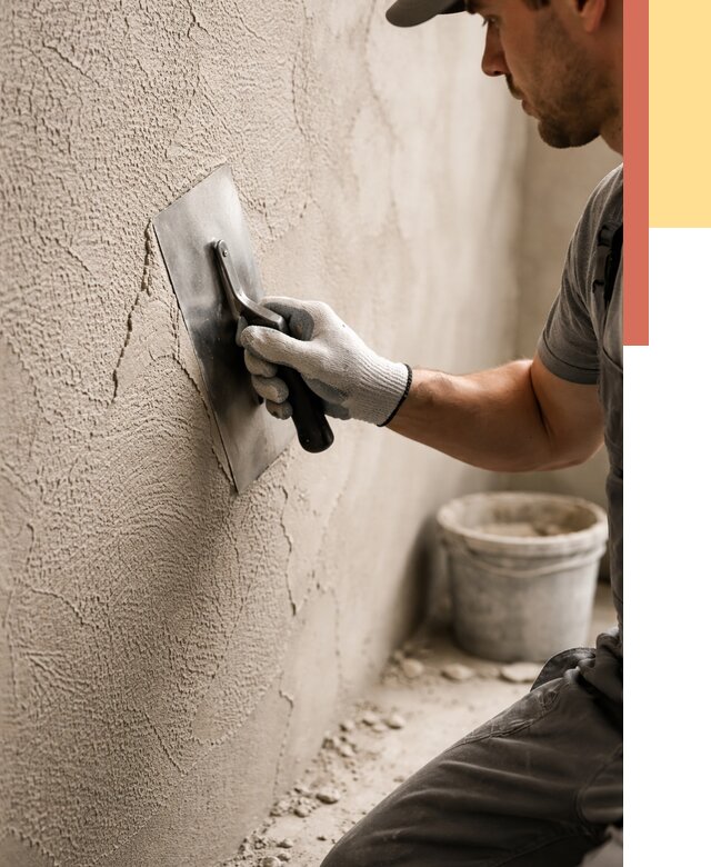 Структурная штукатурка стен в Большом Камне от 4563 руб. под ключ | ОТДЕЛОЧНИК-Бль