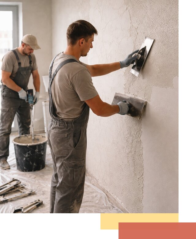 Структурная штукатурка стен в Большом Камне — качественная отделка поверхностей