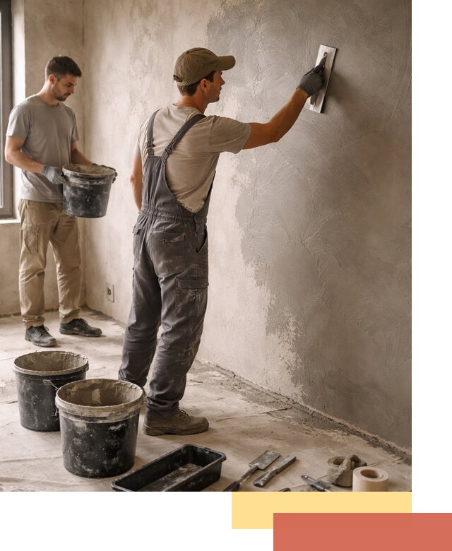 Нанесение микроцемента на стены в Большом Камне качественно и быстро