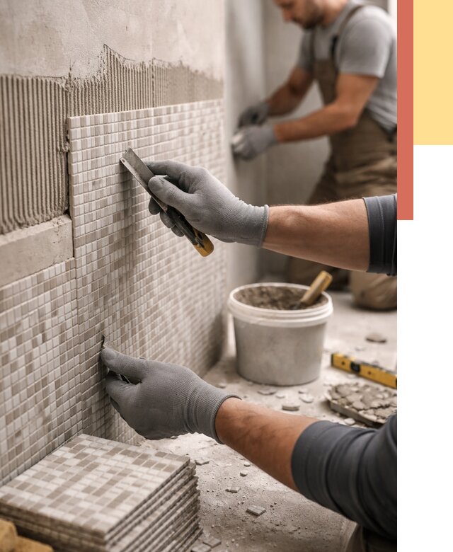 Облицовка стен мозаикой в Большом Камне от 3245 руб/м2 — укладка мозаики на стены | ОТДЕЛОЧНИК-Бль