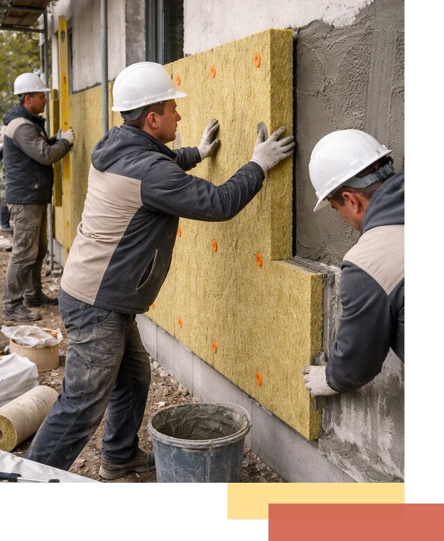 Утепление стен минватой в Большом Камне — тепло и звукоизоляция