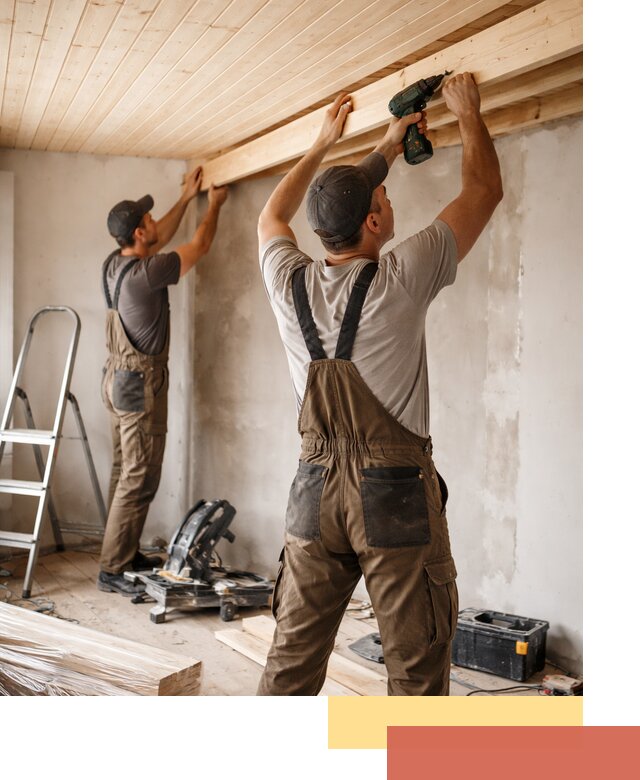 Монтаж потолка из вагонки в Большом Камне профессионально и аккуратно